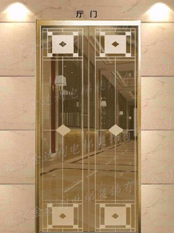 電梯門裝飾